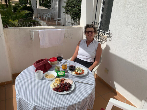 Apéro auf der Terrasse