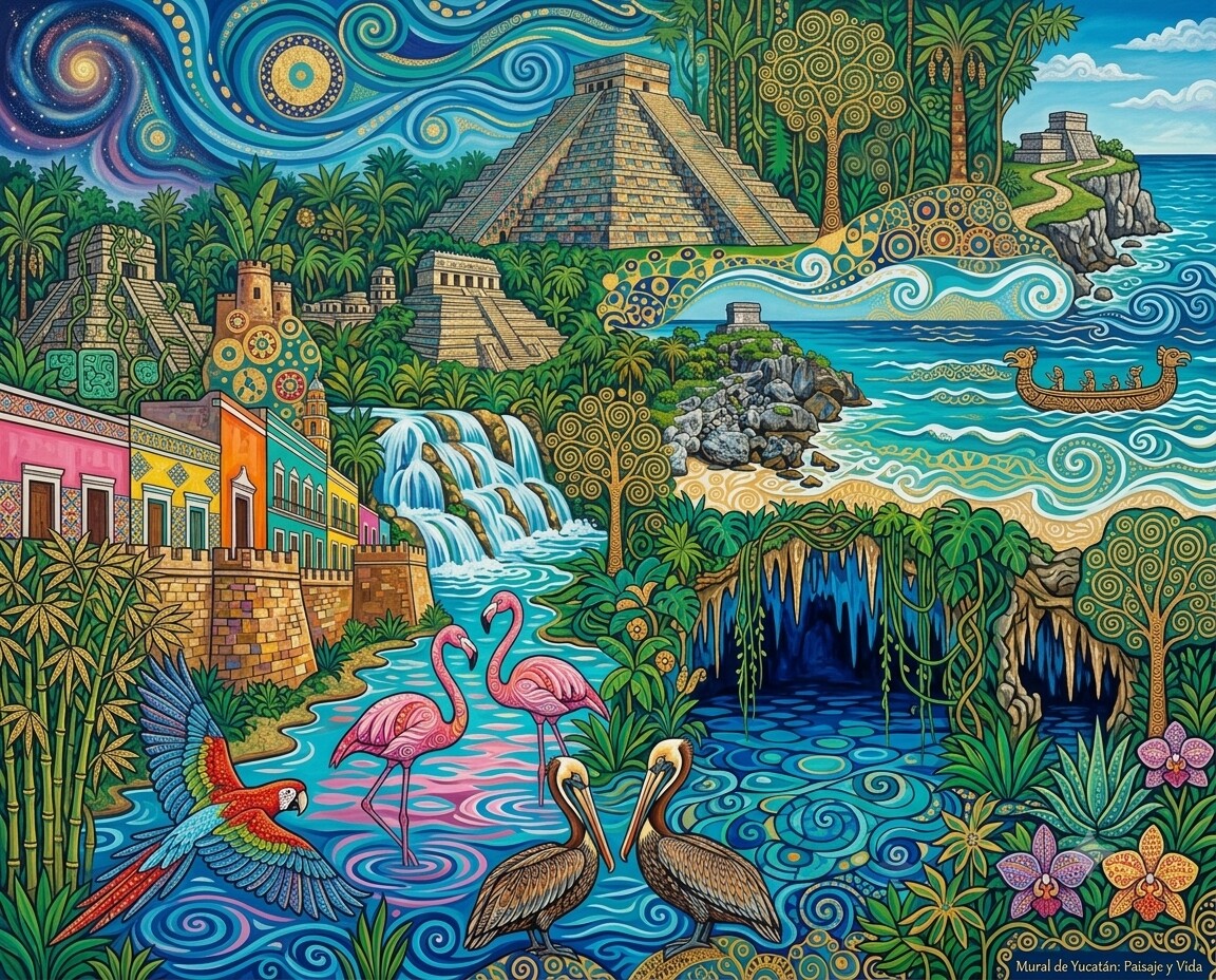 México im Stil von Klimt (2)