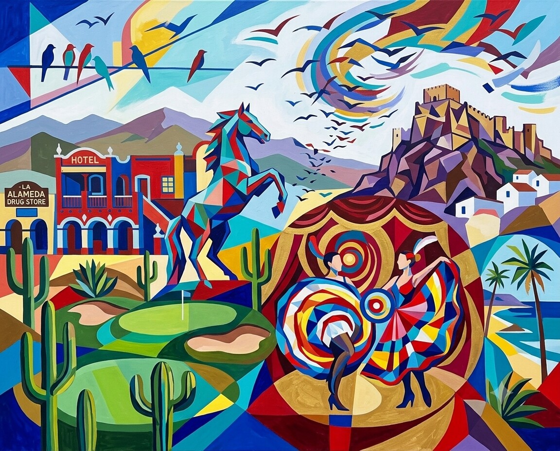Vera im Stil von Kandinsky