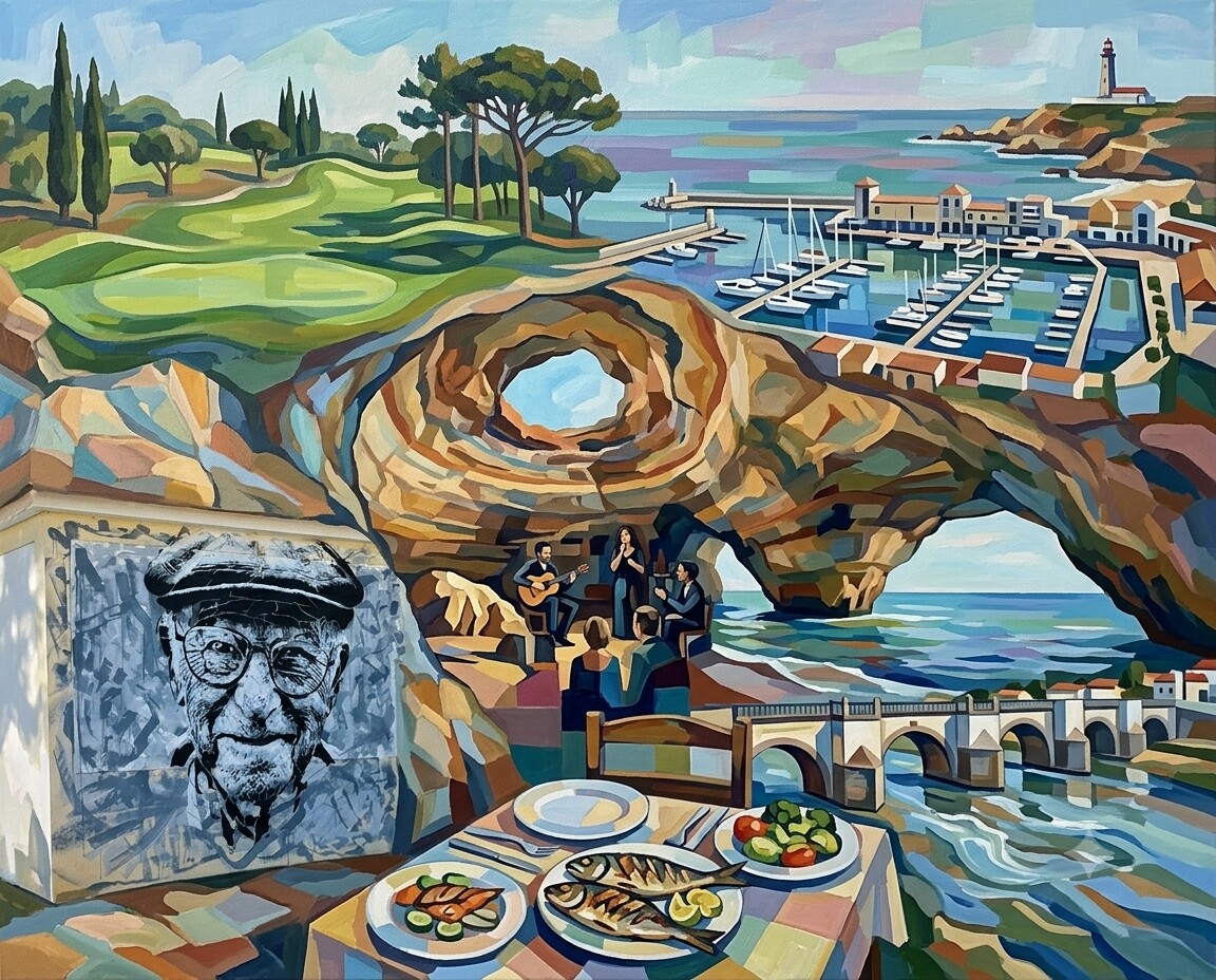 Vilamoura im Stil von Cézanne (3)