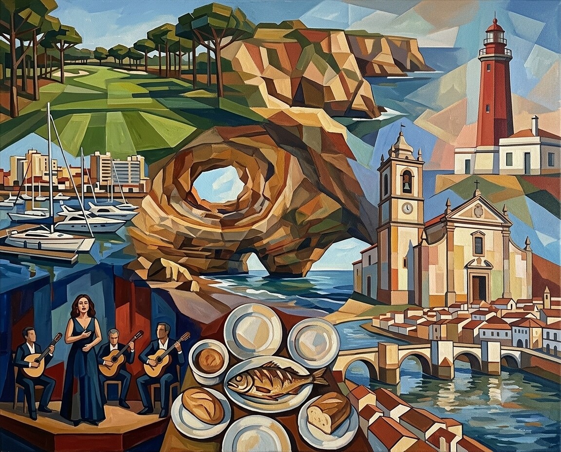 Vilamoura im Stil von Cézanne (4)